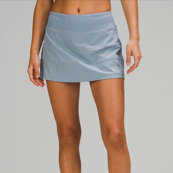 Lululemon Chambray Pace Rival Mid Rise Skirt - Picture 5 of 9